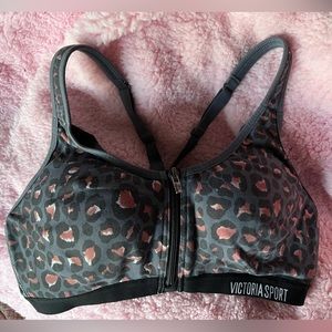 GUC VICTORIA SECRET SPORT DOUBLE CLOSURE RACERBACK BRA